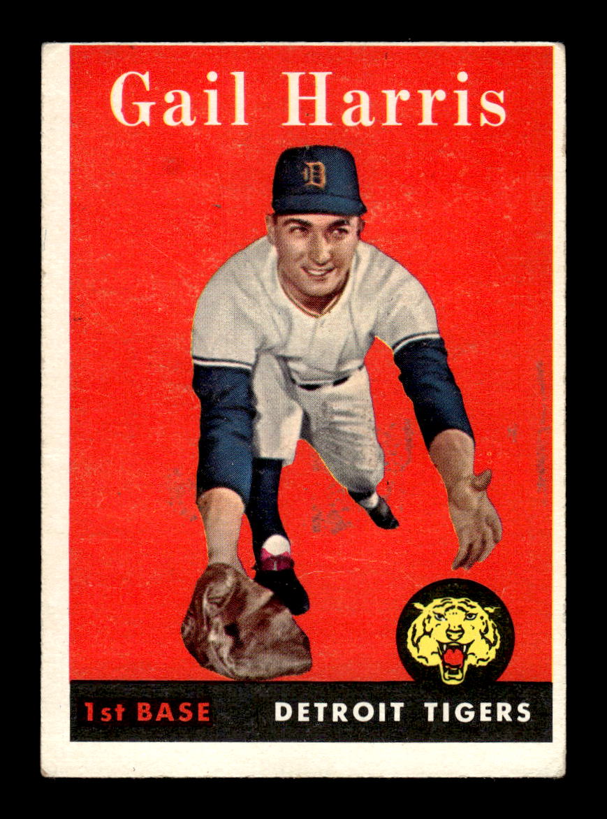 1958 Topps #309 Gail Harris Detroit Tigers VGEX HOF10009884