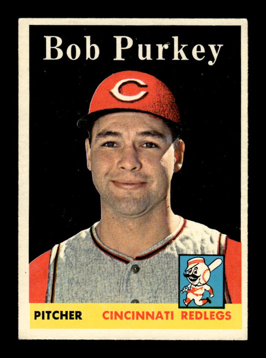 1958 Topps #311 Bob Purkey Cincinnati Redlegs EX HOF10009885