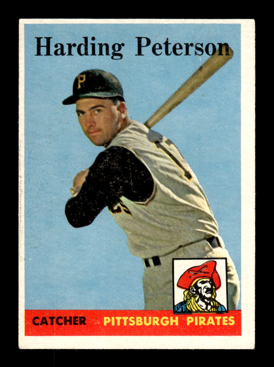 1958 Topps #322 Harding Peterson Pittsburgh Pirates VGEX HOF10009895