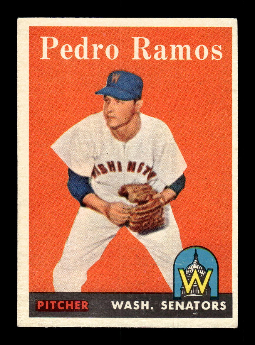 1958 Topps #331 Pedro Ramos Washington Senators EX HOF10009902