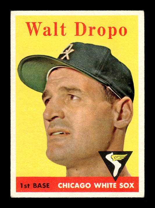 1958 Topps #338 Walt Dropo Chicago White Sox EX HOF10009908