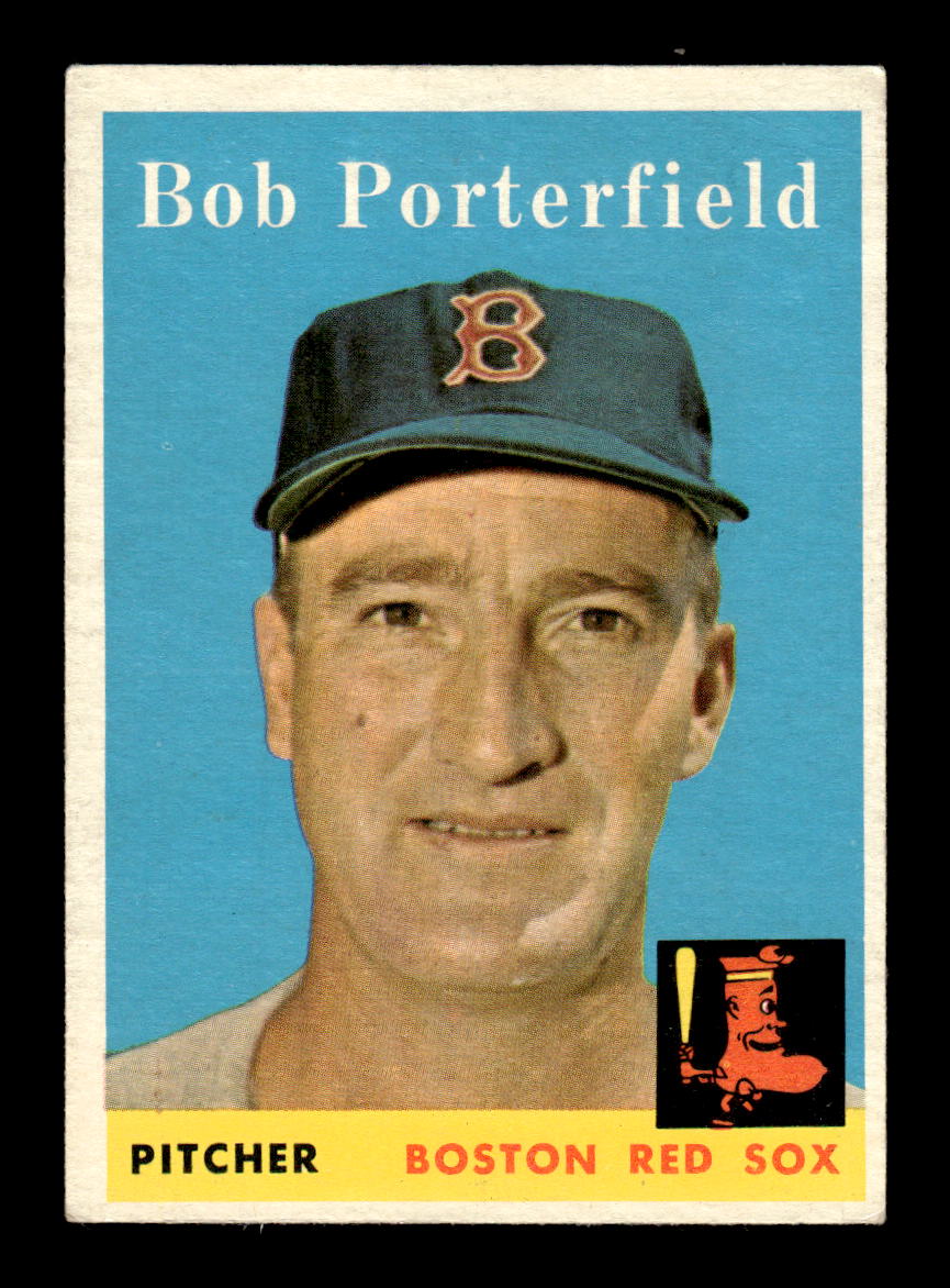 1958 Topps #344 Bob Porterfield Boston Red Sox EX HOF10009912