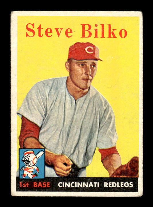 1958 Topps #346 Steve Bilko Cincinnati Redlegs VGEX HOF10009914