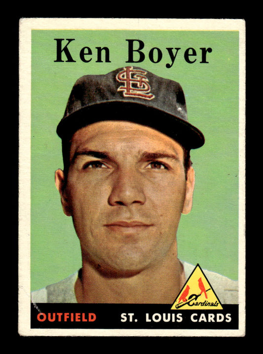 1958 Topps #350 Ken Boyer St. Louis Cardinals VGEX HOF10009918