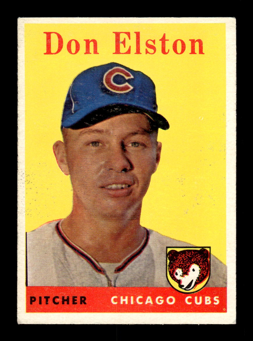 1958 Topps #363 Don Elston Chicago Cubs VGEX HOF10009930