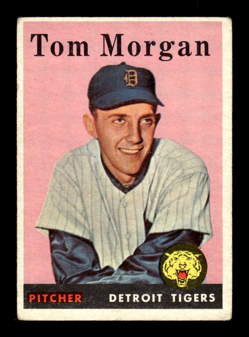 1958 Topps #365 Tom Morgan Detroit Tigers VGEX HOF10009932