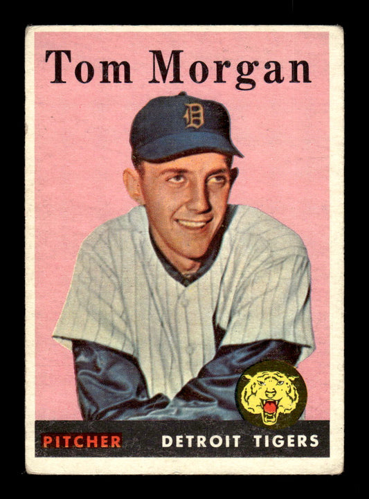 1958 Topps #365 Tom Morgan Detroit Tigers VGEX HOF10009932