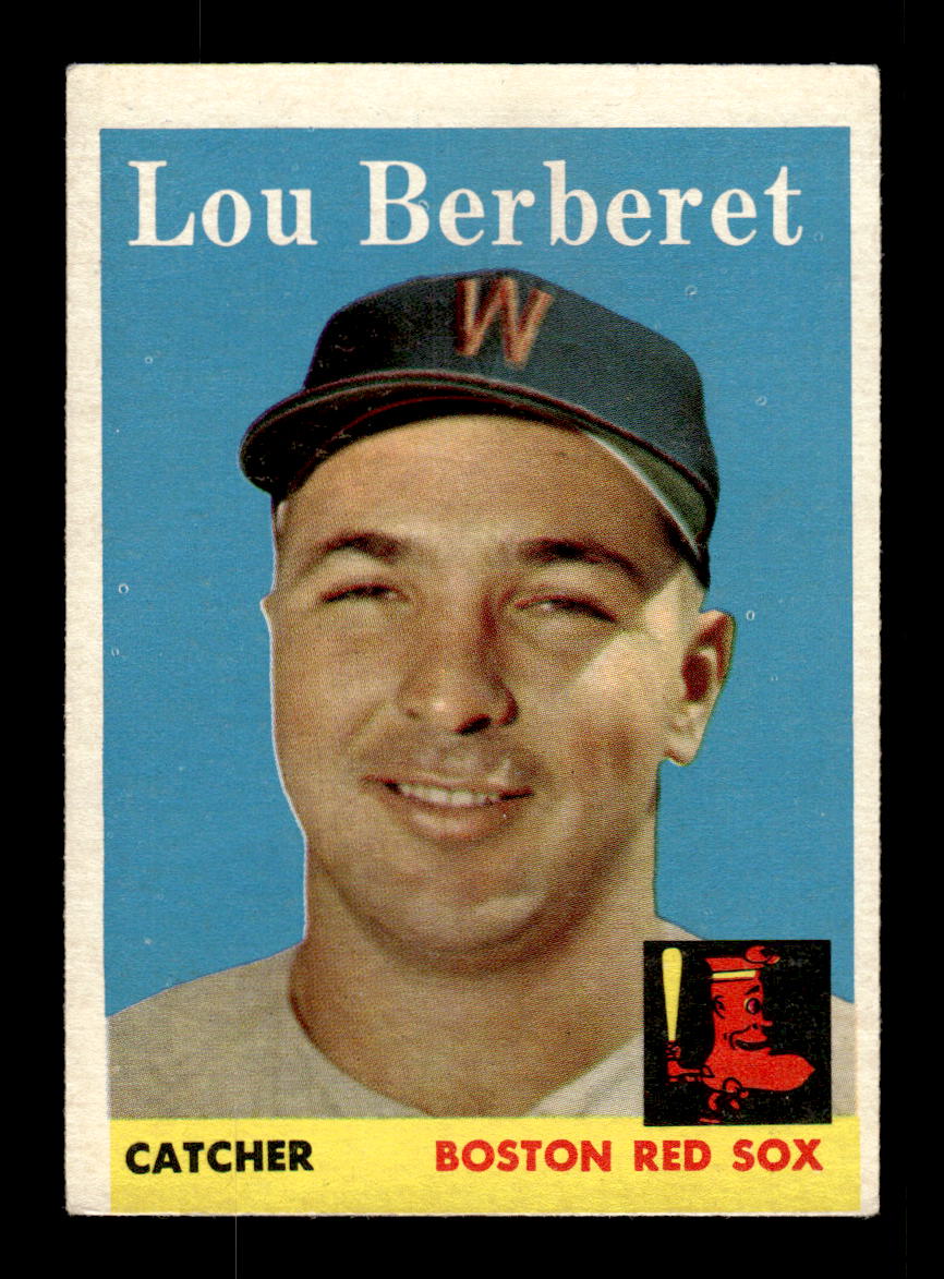 1958 Topps #383 Lou Berberet Boston Red Sox VGEX HOF10009949