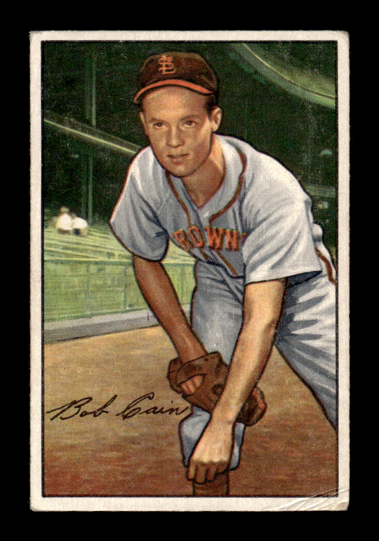 1952 Bowman #19 Bob Cain St. Louis Browns VG HOF10009975