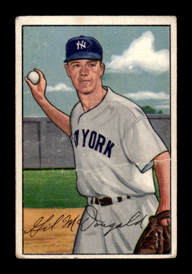 1952 Bowman #33 Gil McDougald New York Yankees VG HOF10009981