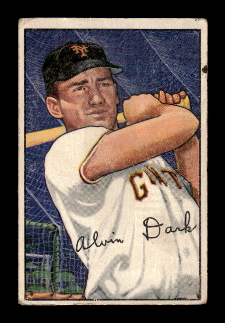 1952 Bowman #34 Al Dark New York Giants VG HOF10009982