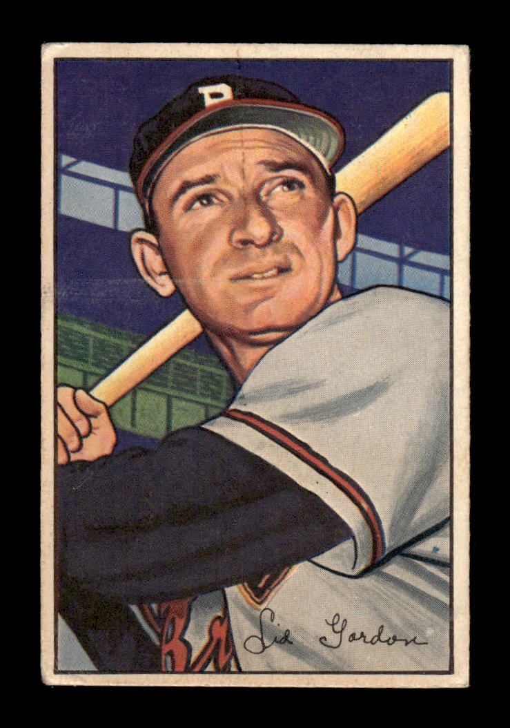 1952 Bowman #60 Sid Gordon Boston Braves VG HOF10009993