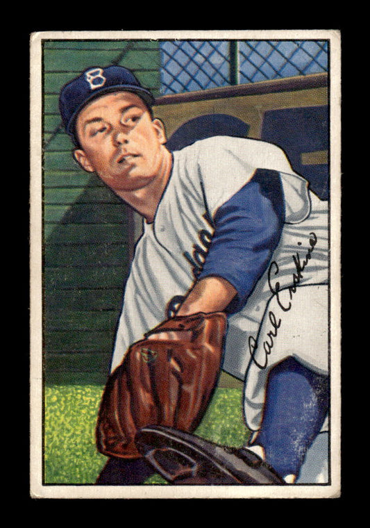 1952 Bowman #70 Carl Erskine Brooklyn Dodgers VG HOF10010000