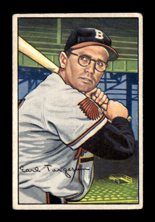 1952 Bowman #72 Earl Torgeson Boston Braves VG HOF10010002