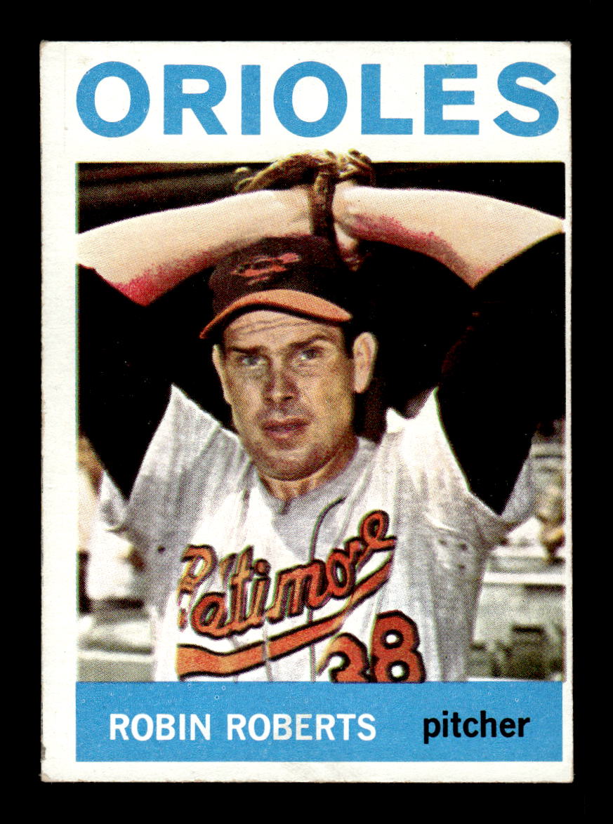1964 Topps #285 Robin Roberts Baltimore Orioles EX HOF10010007