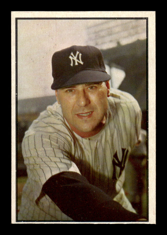 1953 Bowman Color #27 Vic Raschi New York Yankees EX HOF10010009