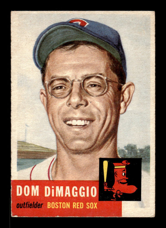 1953 Topps #149b Dom Dimaggio Boston Red Sox VGEX HOF10010014