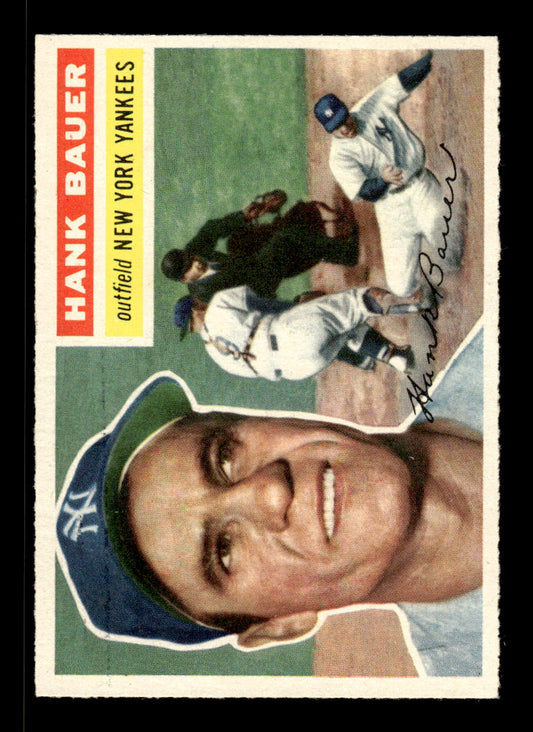 1956 Topps #177 Hank Bauer New York Yankees EXMT HOF10010024