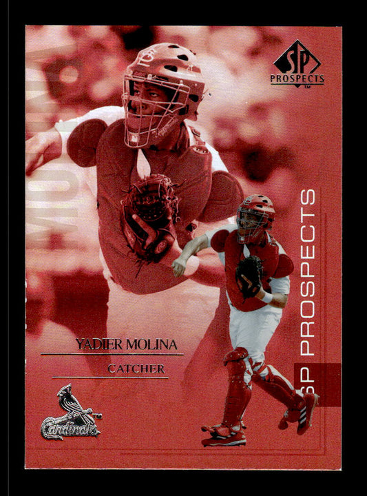 2004 SP Prospects #140 Yadier Molina St. Louis Cardinals EXMT HOF10010027