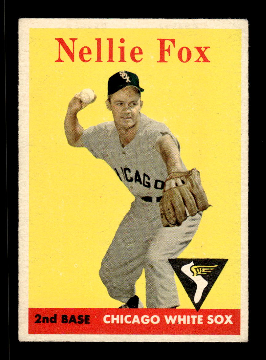 1958 Topps #400 Nellie Fox Chicago White Sox VGEX HOF10010028
