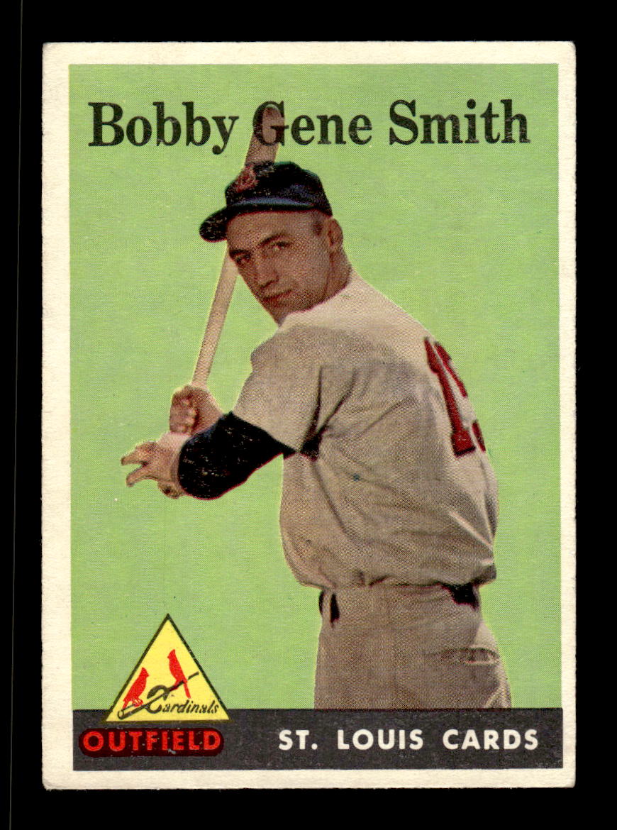 1958 Topps #402 Bobby Gene Smith St. Louis Cardinals VGEX HOF10010030