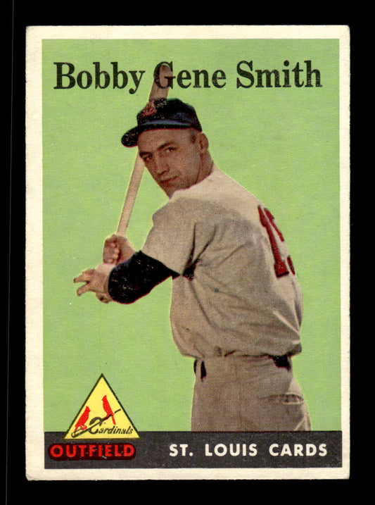 1958 Topps #402 Bobby Gene Smith St. Louis Cardinals VGEX HOF10010030