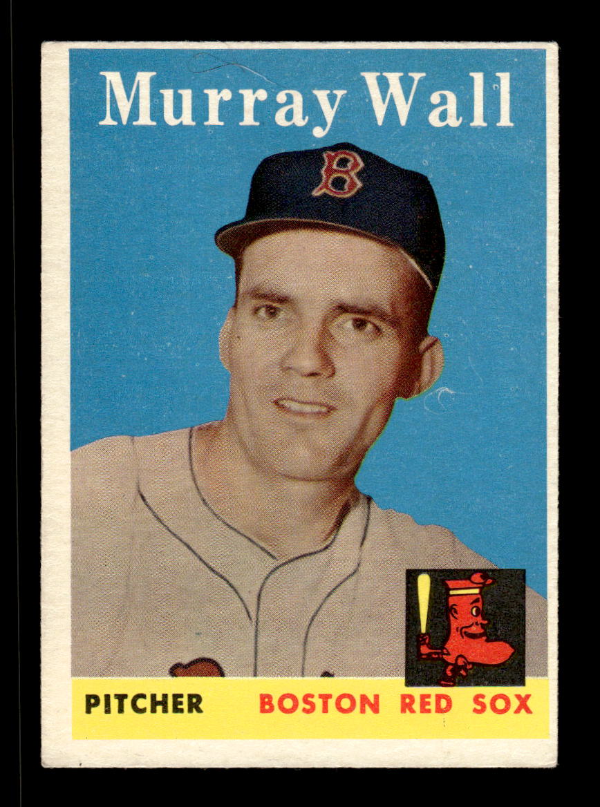 1958 Topps #410 Murray Wall Boston Red Sox VGEX HOF10010038