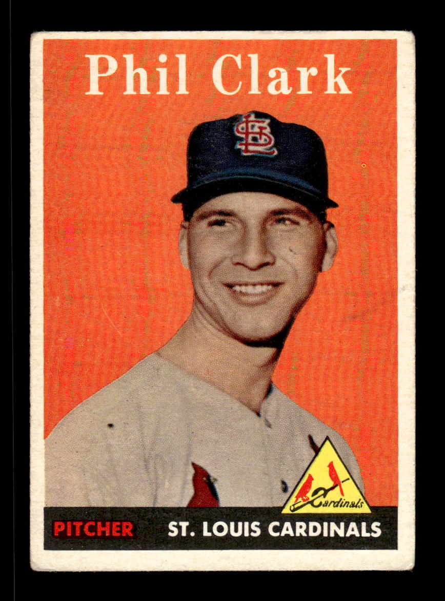 1958 Topps #423 Phil Clark St. Louis Cardinals VGEX HOF10010049