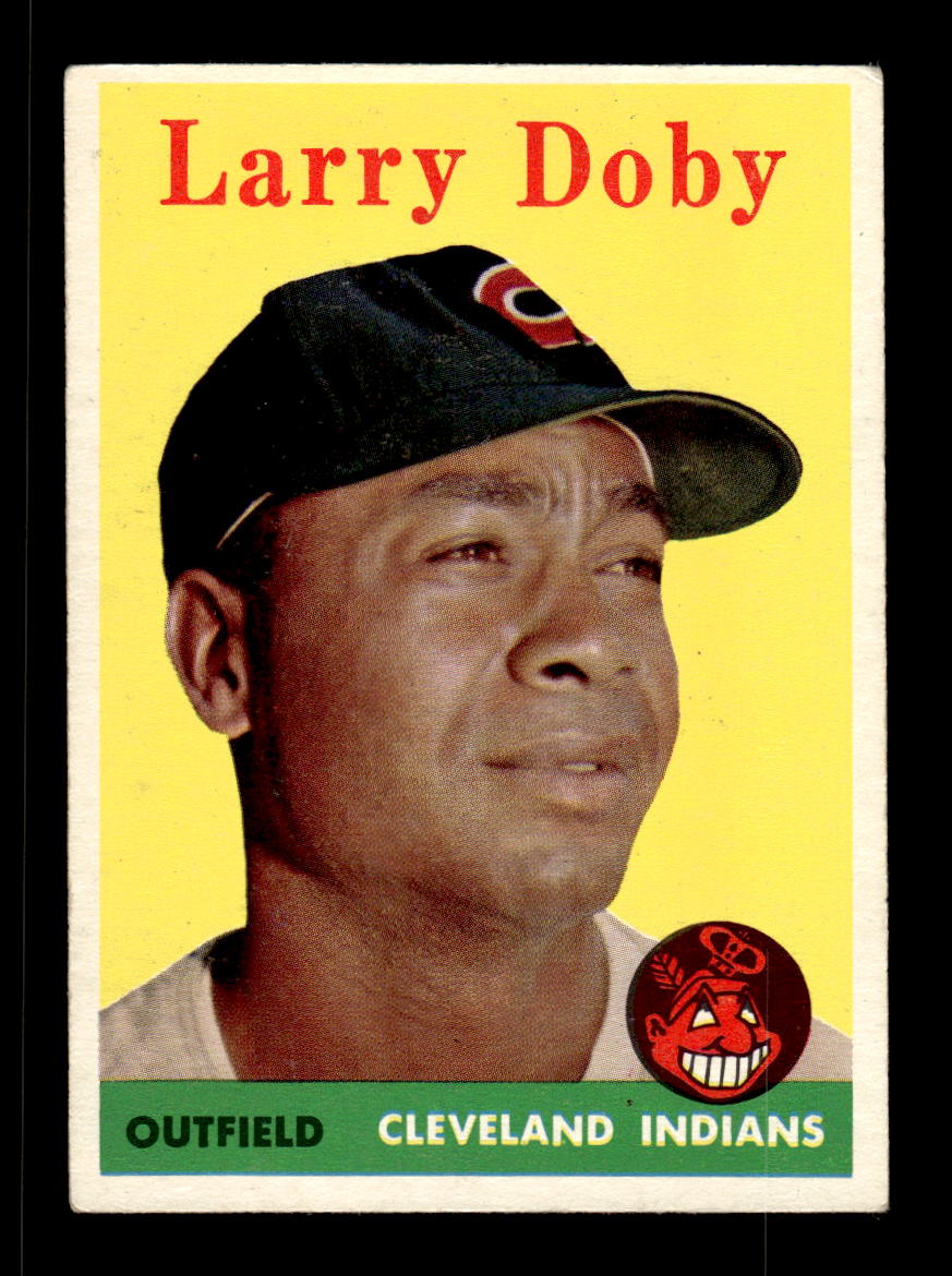 1958 Topps #424 Larry Doby Cleveland Indians VGEX HOF10010050