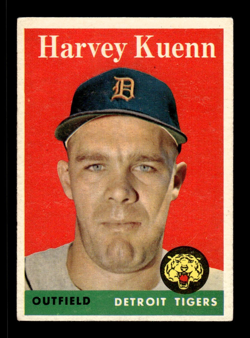 1958 Topps #434 Harvey Kuenn Detroit Tigers VGEX HOF10010060