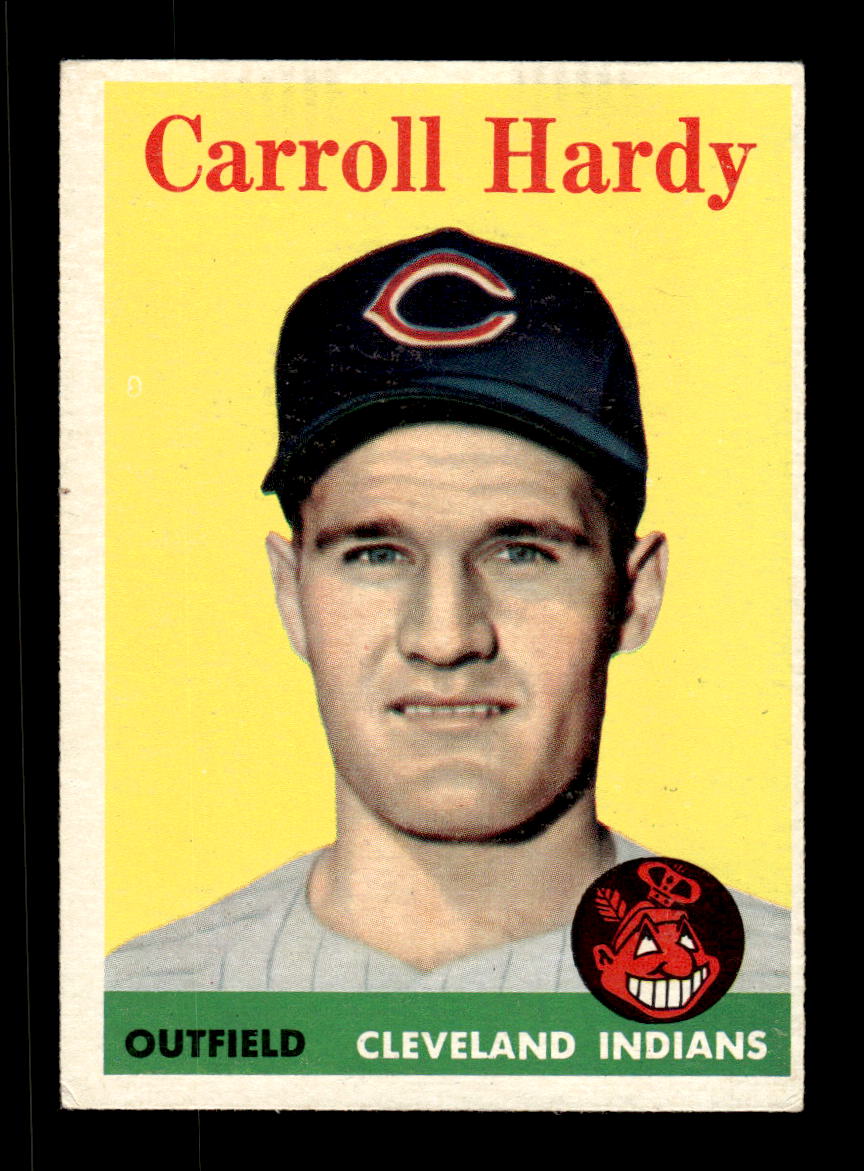 1958 Topps #446 Carroll Hardy Cleveland Indians VGEX HOF10010071