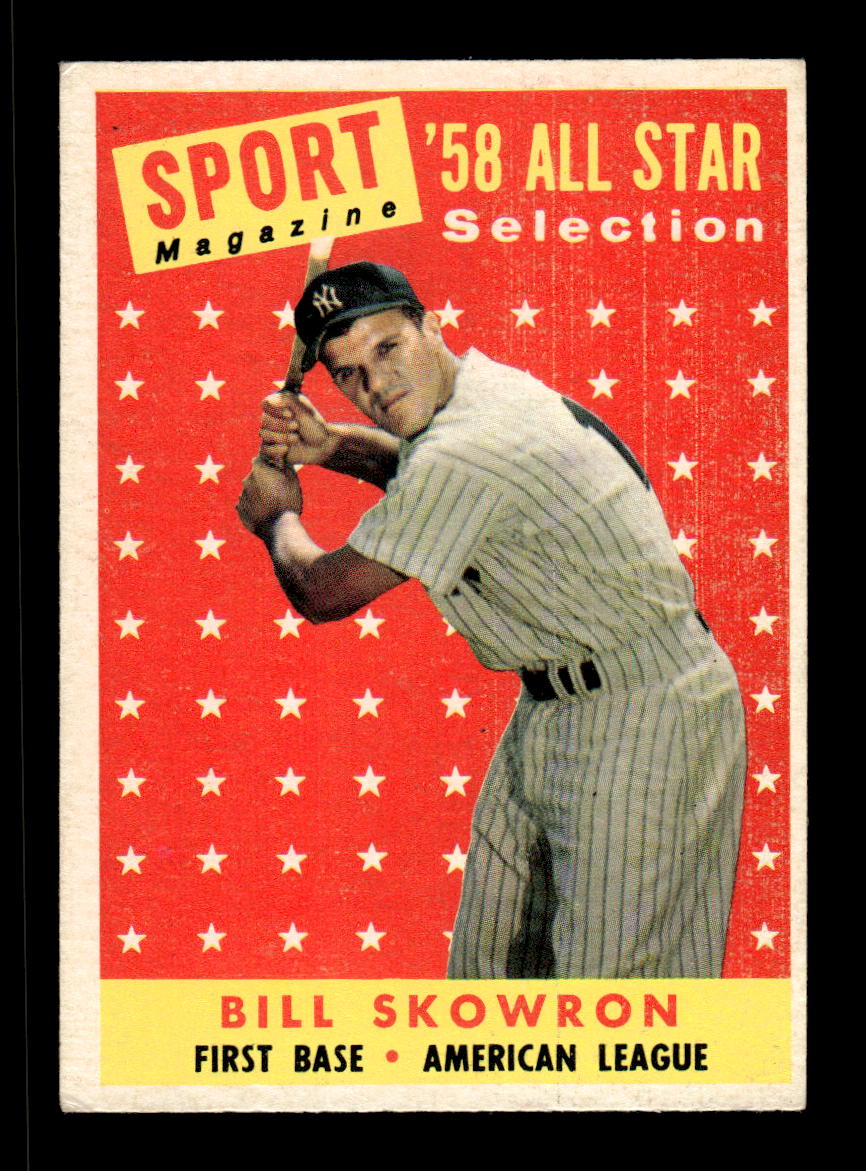 1958 Topps #477 Bill Skowron New York Yankees EX HOF10010078