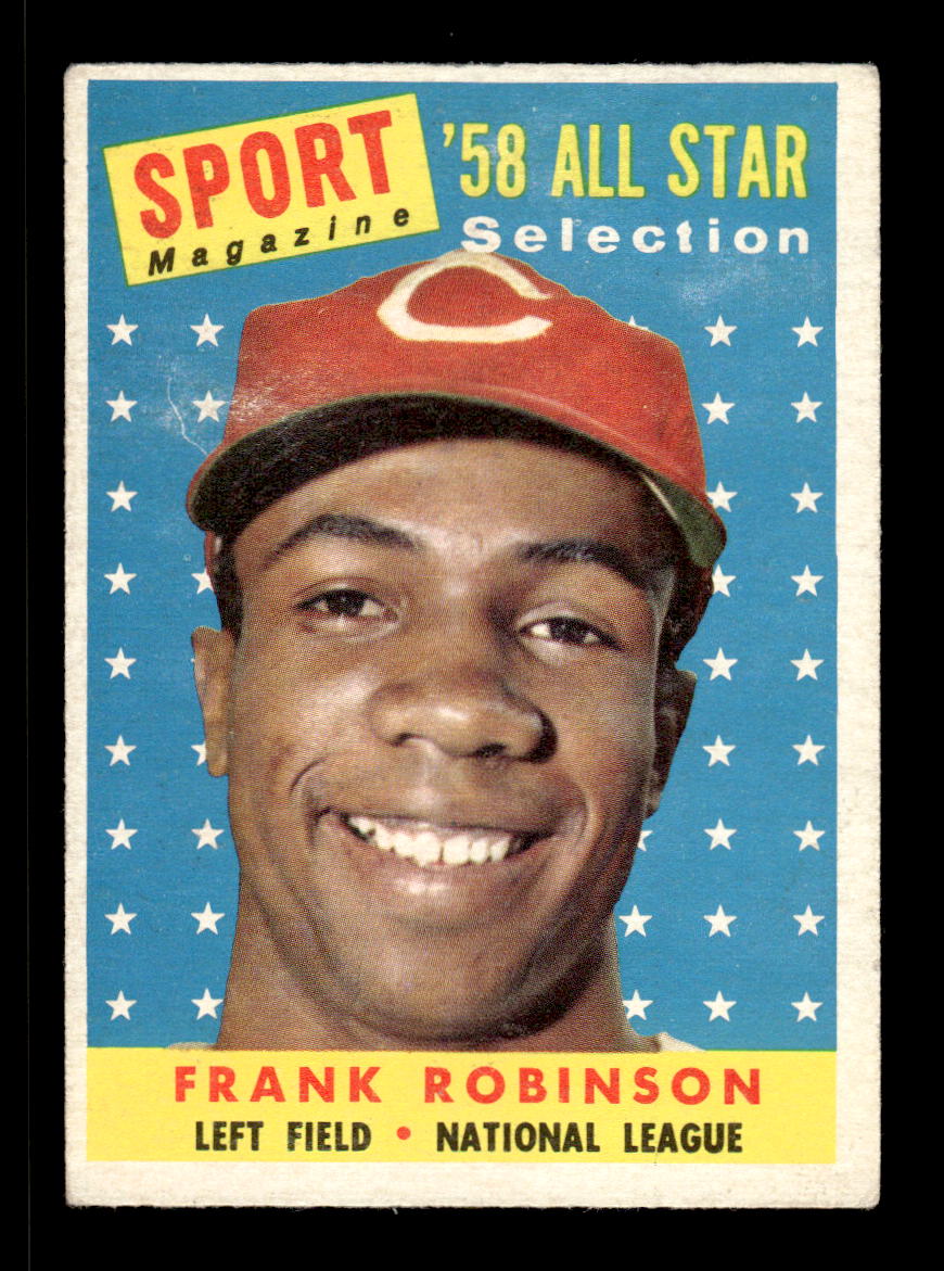 1958 Topps #484 Frank Robinson Cincinnati Redlegs VGEX HOF10010085