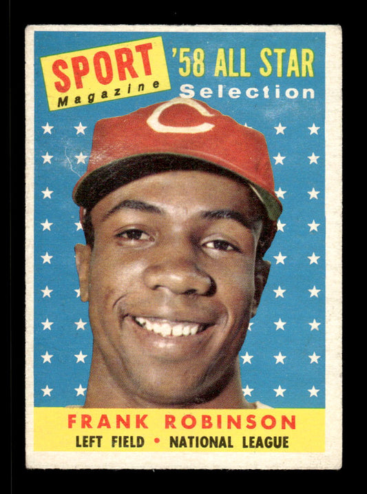 1958 Topps #484 Frank Robinson Cincinnati Redlegs VGEX HOF10010085
