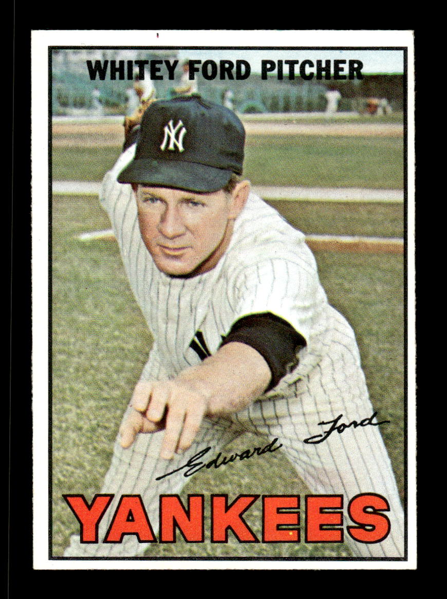 1967 Topps #5 Whitey Ford PACK FRESH HOF10010098