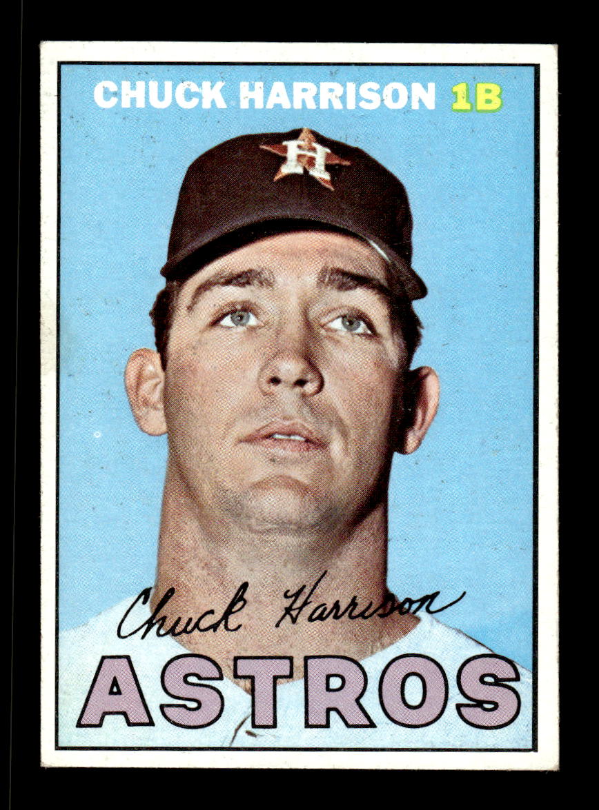 1967 Topps #8 Chuck Harrison PACK FRESH HOF10010101