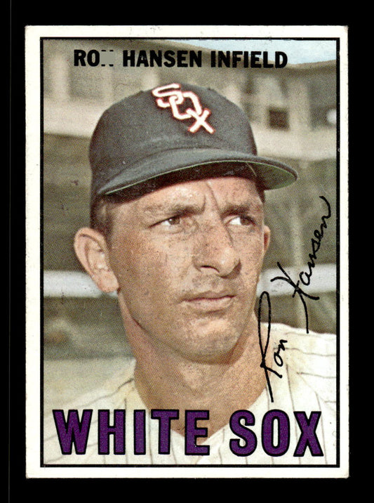 1967 Topps #9 Ron Hansen Chicago White Sox EXMT HOF10010102