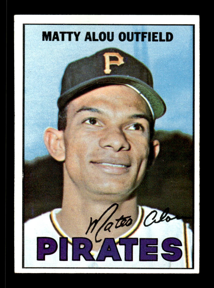 1967 Topps #10 Matty Alou PACK FRESH HOF10010103