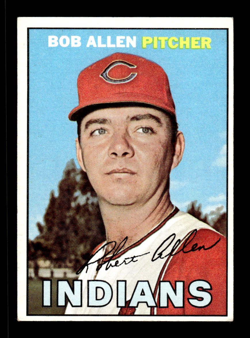 1967 Topps #24 Bob Allen PACK FRESH HOF10010117