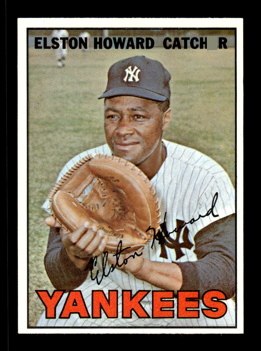 1967 Topps #25 Elston Howard PACK FRESH HOF10010118