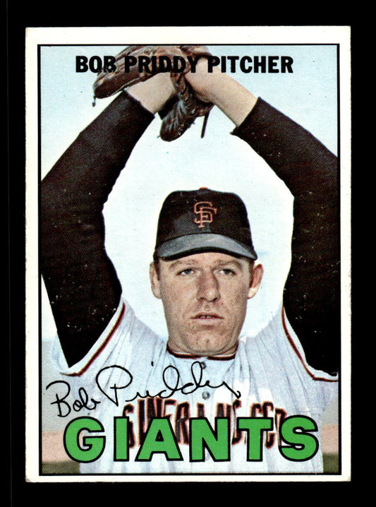 1967 Topps #26a Bob Priddy PACK FRESH HOF10010119