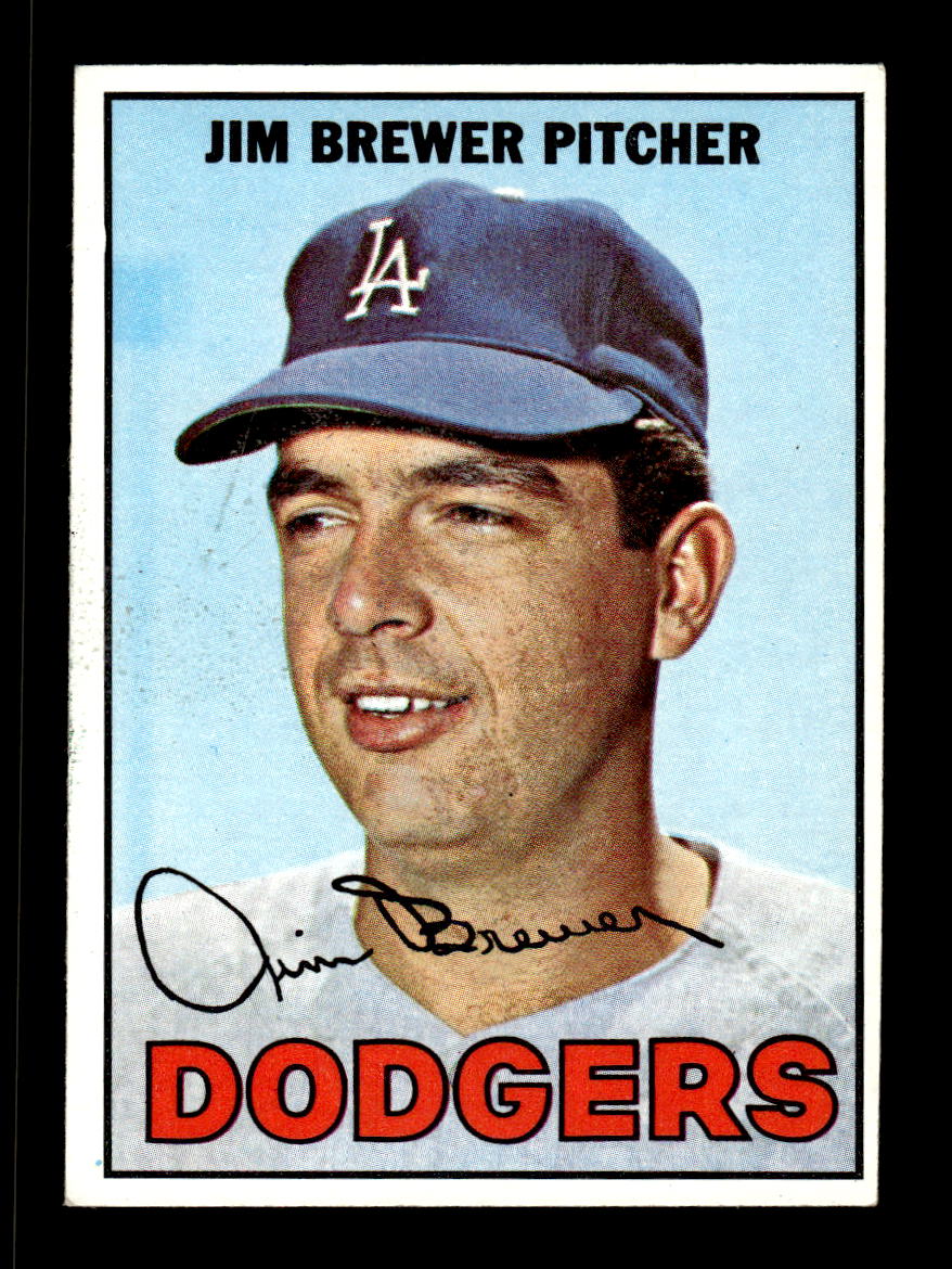 1967 Topps #31 Jim Brewer PACK FRESH HOF10010124