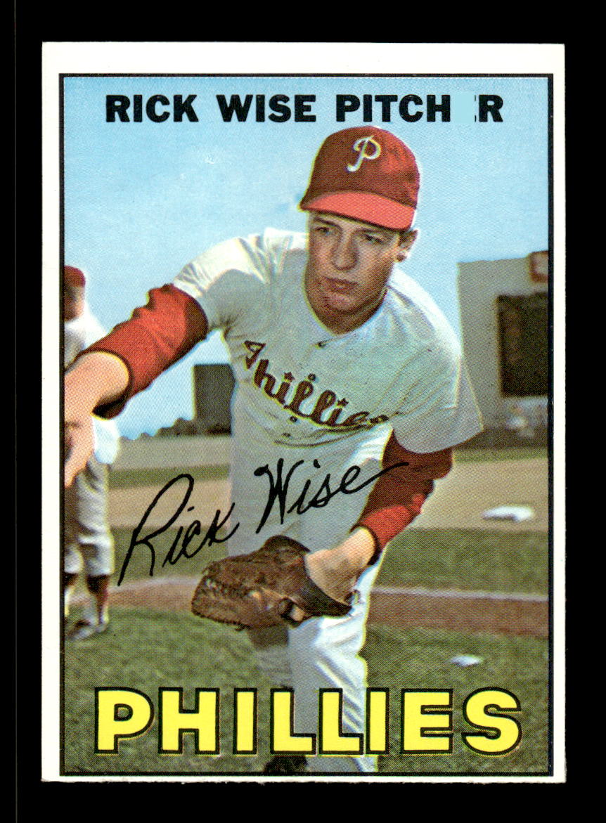 1967 Topps #37 Rick Wise PACK FRESH HOF10010130