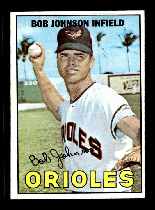 1967 Topps #38 Bob Johnson PACK FRESH HOF10010131