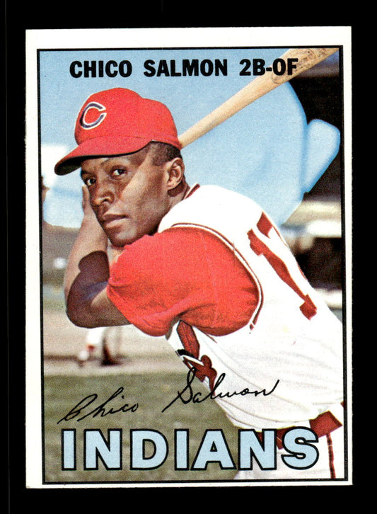 1967 Topps #43 Chico Salmon PACK FRESH HOF10010135