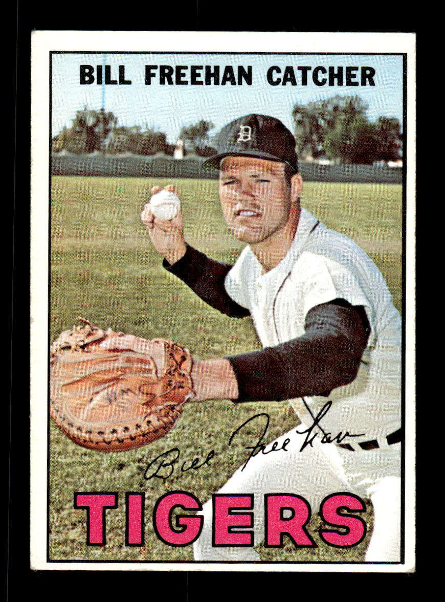 1967 Topps #48 Bill Freehan Detroit Tigers VGEX HOF10010139