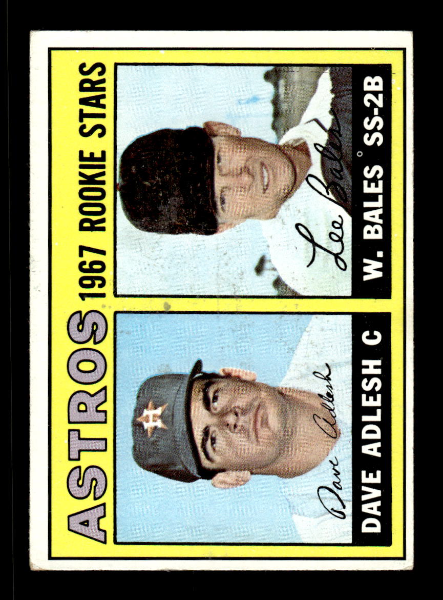 1967 Topps #51 Astros 1967 Rookie Stars Adlesh Bales PACK FRESH HOF10010141