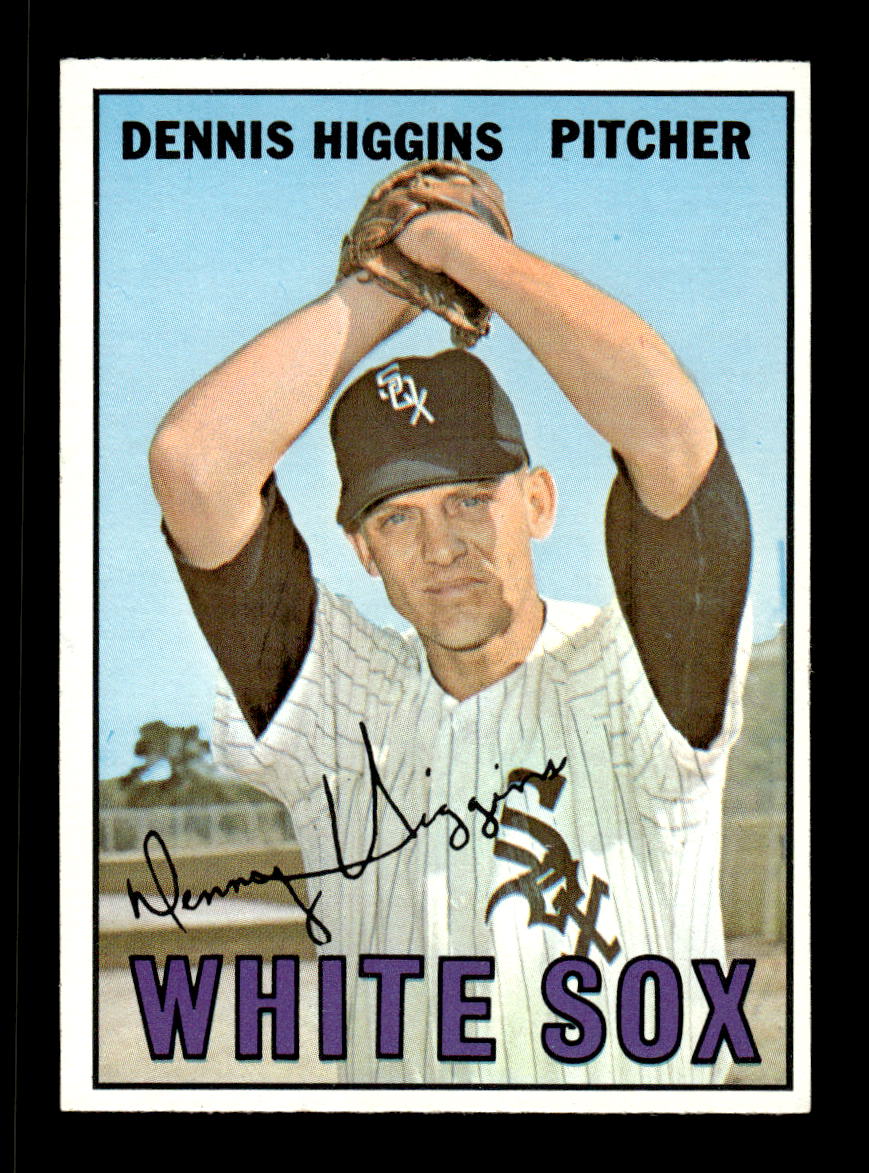 1967 Topps #52 Dennis Higgins PACK FRESH HOF10010142