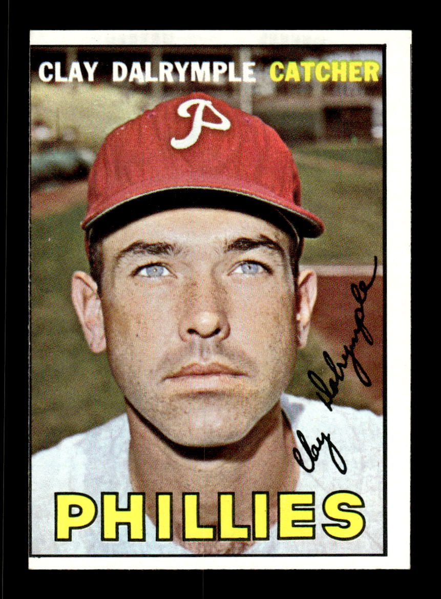 1967 Topps #53 Clay Dalrymple PACK FRESH HOF10010143