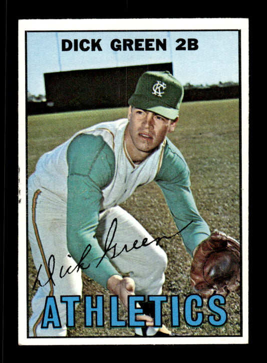1967 Topps #54 Dick Green PACK FRESH HOF10010144
